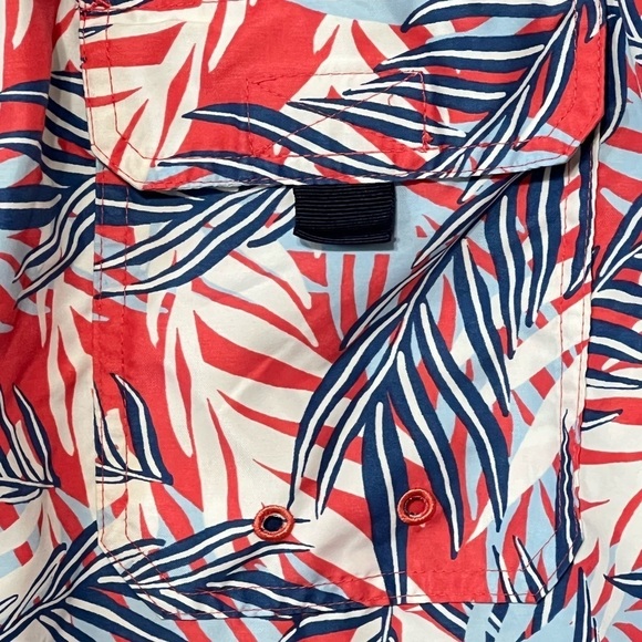 Vineyard Vines Tropical Hybrid Board Shorts Quick-Dry Floral Print Beach Ready - Picture 3 of 6